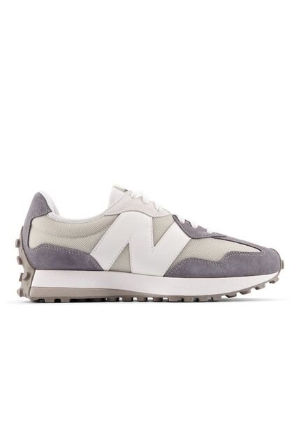 Tenis New Balance 327 Hombre-Blanco/Gris