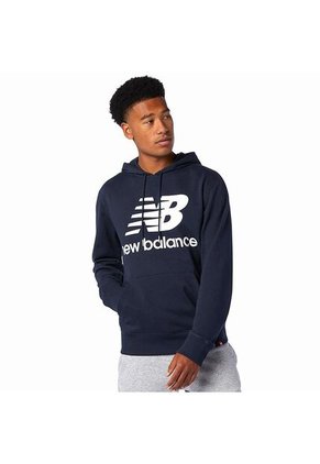 Hoodie New Balance Essentials Para Hombre-Azul