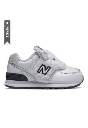 Tenis New Balance Iv574aqb Para Infantes-Blanco