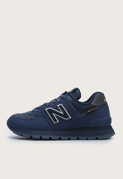 Tenis Lifestyle Azul Navy-Blanco-Gris New Balance 574