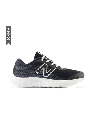Tenis New Balance 520 Niño-Negro/Blanco New Balance