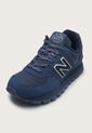 Tenis Lifestyle Azul Navy-Blanco-Gris New Balance 574 de New Balance