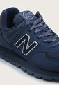 Tenis Lifestyle Azul Navy-Blanco-Gris New Balance 574 de New Balance