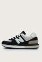 Tenis Lifestyle Negro-Marfil-Mostaza New Balance 574 de New Balance