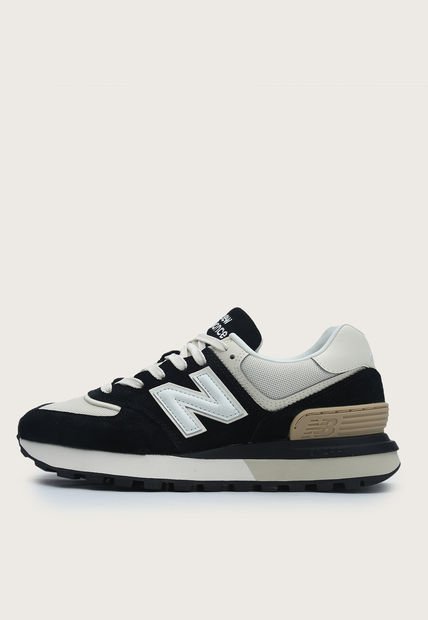Tenis Lifestyle Negro-Marfil-Mostaza New Balance 574