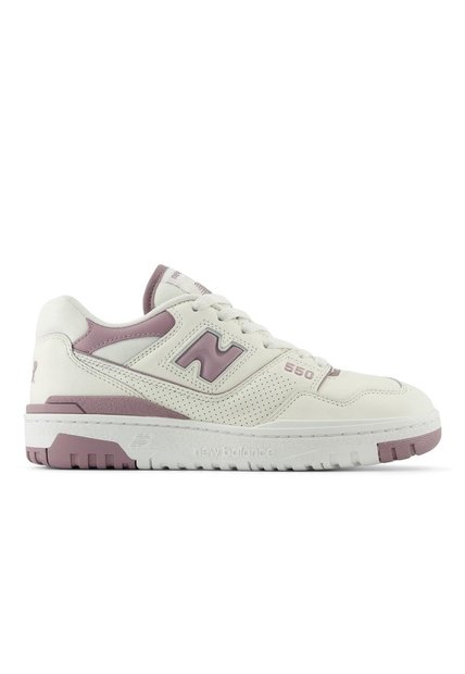 Tenis New Balance 550 Mujer-Blanco/Violeta