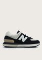 Tenis Lifestyle Negro-Marfil-Mostaza New Balance 574 de New Balance