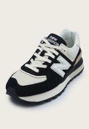 Tenis Lifestyle Negro-Marfil-Mostaza New Balance 574