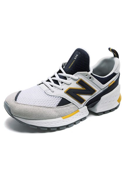 new balance azul amarillo