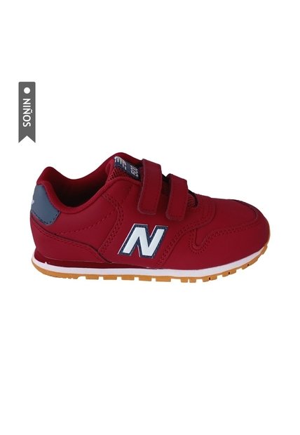 Tenis New Balance 500 Niño-Rojo/Blanco