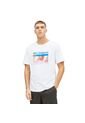 Camiseta New Balance Athletics Amplified Para Hombre-Blanco de New Balance