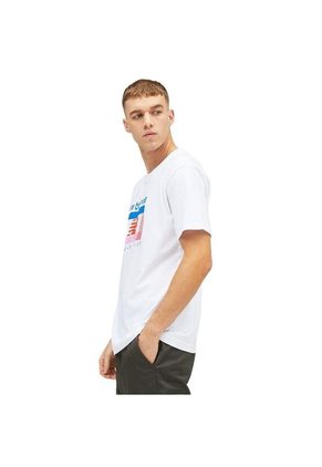 Camiseta New Balance Athletics Amplified Para Hombre-Blanco