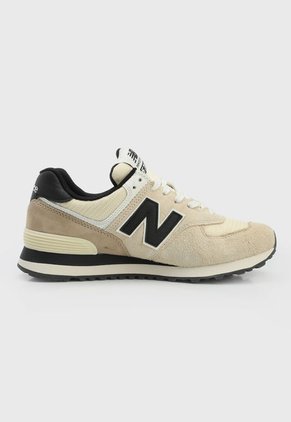 Tenis Lifestyle Beige-Amarillo-Negro New Balance 574