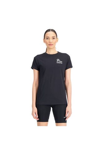 Camisa Deportiva New Balance Original Good Negro Para Mujer New Balance