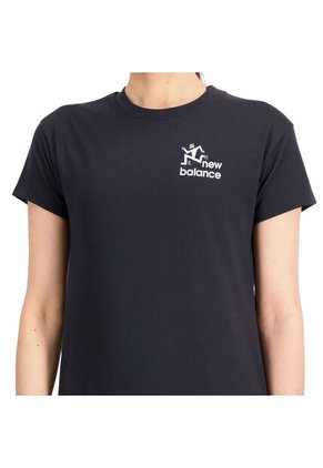 Camisa Deportiva New Balance Original Good Negro Para Mujer