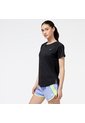 Camiseta New Balance Originales Q Speed Jacquard Negro Mujer de New Balance