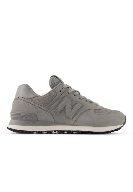 Tenis New Balance 574 Mujer-Gris Oscuro