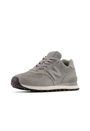 Tenis New Balance 574 Mujer-Gris Oscuro