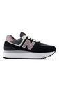 Tenis New Balance 574 Mujer-Negro/Rosa de New Balance