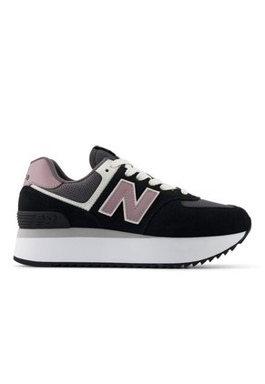 Tenis New Balance 574 Mujer-Negro/Rosa