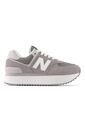 Tenis New Balance 574 Mujer-Gris/Blanco de New Balance