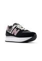 Tenis New Balance 574 Mujer-Negro/Rosa de New Balance