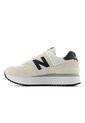 Tenis New Balance 574 Mujer-Beige/Negro de New Balance