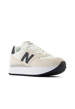 Tenis New Balance 574 Mujer-Beige/Negro