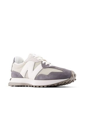 Tenis New Balance 327 Hombre-Blanco/Gris
