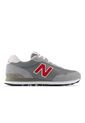 Tenis New Balance 515 Hombre-Gris/Rojo de New Balance