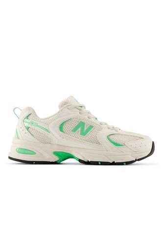 Tenis New Balance 530 Mujer-Blanco/Verde New Balance