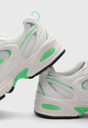 Tenis new balance 530 Marfil