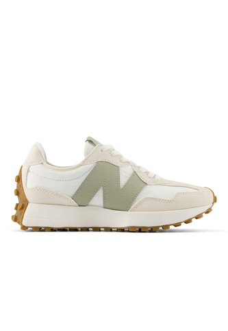 Tenis New Balance 327 Mujer-Beige/Verde New Balance