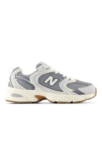 Tenis New Balance 530 Mujer-Blanco/Gris Claro New Balance