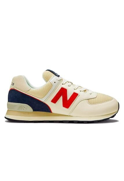 Tenis New Balance Ml574 Para Hombre-Beige