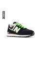 Tenis New Balance 574 Clásicos Niño-Negro de New Balance