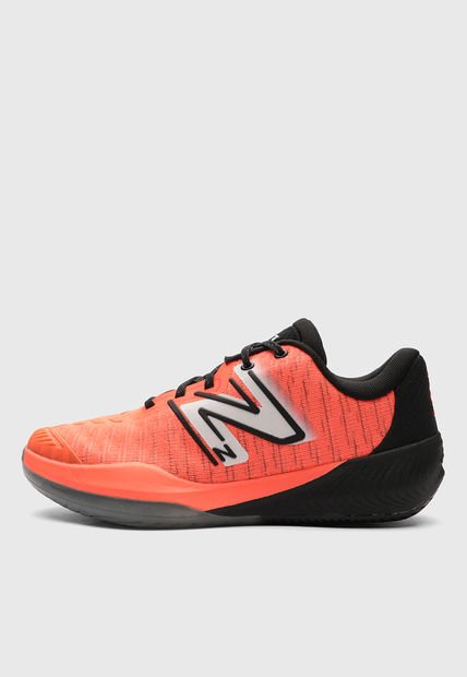 Tenis para Tennis Naranja Neón-Negro-Blanco new balance 696 V5 Hard Court