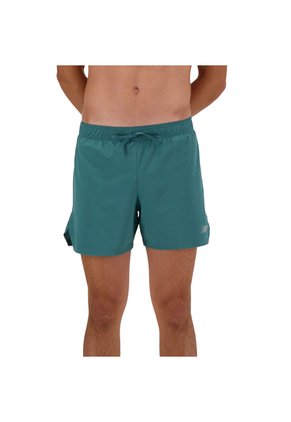 Pantaloneta New Balance Originales RC 5'' Verde Para Hombres