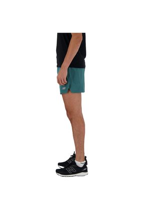Pantaloneta New Balance Originales RC 5'' Verde Para Hombres