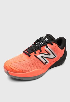 Tenis new balance 696 v5 Hard Court Naranja Neón