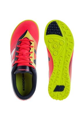 Fútbol  Coral Neón-Azul-Amarillo New Balance Enfants