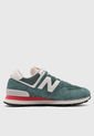 Tenis new balance 574 Verde de New Balance
