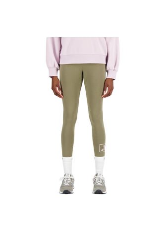 Leggings New Balance Original Essentials Verde Mujer New Balance