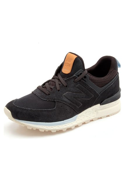 Tenis Lifestyle Negro-Blanco New Balance Mode De Vie