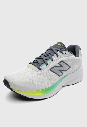 Tenis Running new balance 680 v9 Blanco