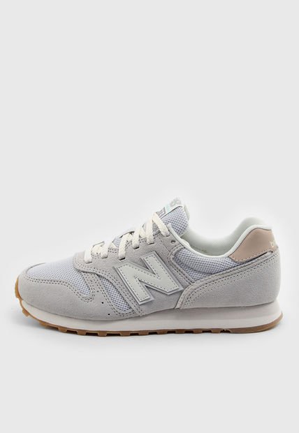 Tenis Lifestyle Gris-Salmón-Marfil New Balance 373 v2