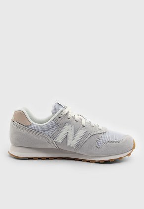 Tenis Lifestyle Gris-Salmón-Marfil New Balance 373 v2