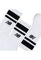 New Balance Medias Invisibles Para Hombre Everyday Stripe Midcalf 3 Pack New Balance de New Balance