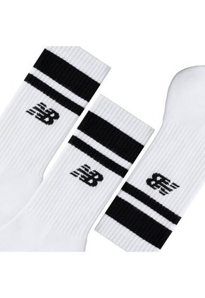 New Balance Medias Invisibles Para Hombre Everyday Stripe Midcalf 3 Pack New Balance