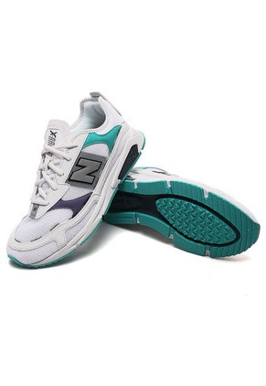 Tenis Lifestyle Blanco-Verde-Morado New Balance Mode De Vie